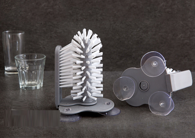 แปรงล้างแก้วน้ำ (ที่ทำความสะอาดแก้ว)