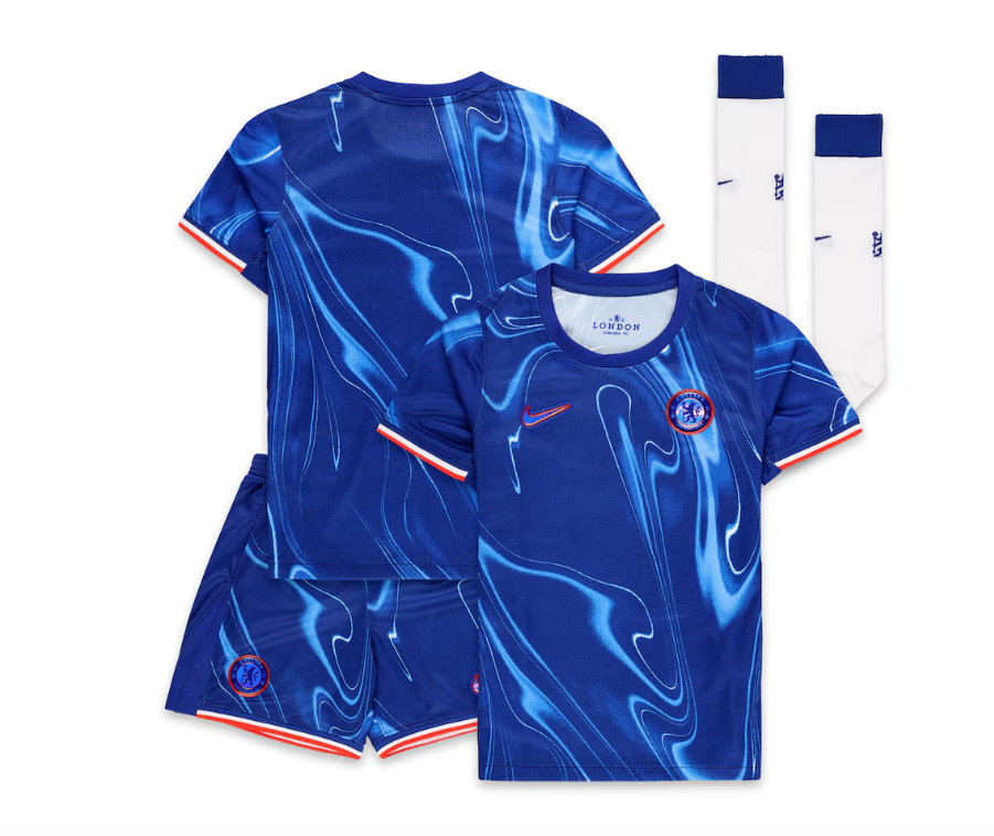 เสื้อเชลซีเด็กเล็ก 2024 2025 ทีมเหย้าของแท้