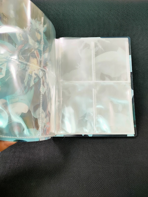 แฟ้มใส่การ์ด - ลายแวนการ์ดอัลมาย 4 ช่อง