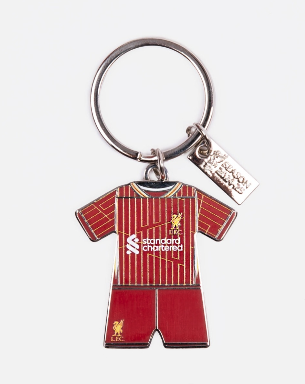 พวงกุญแจลิเวอร์พูล 24/25 Home Kit ของแท้