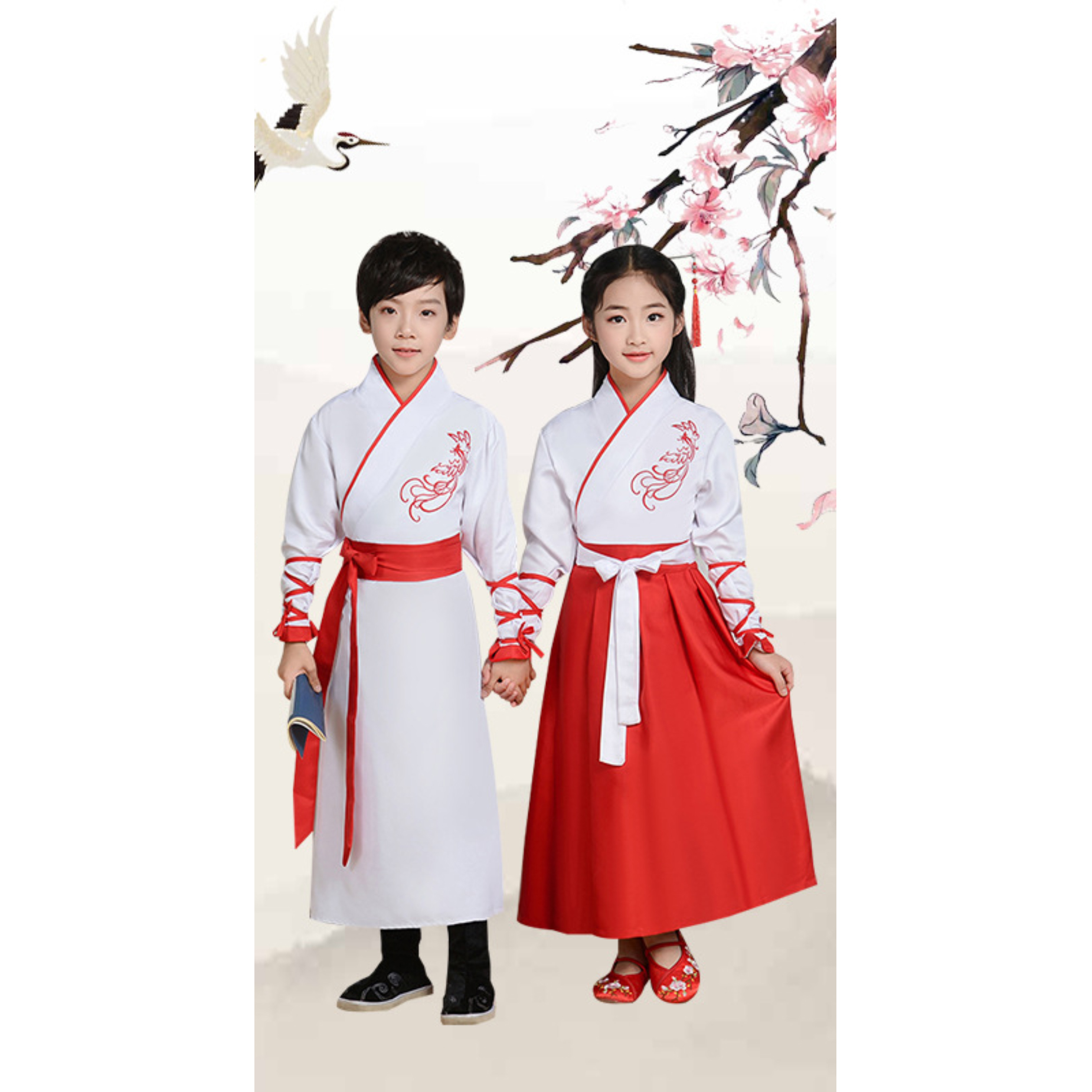 ชุดตรุษจีน ชุดประจำชาติจีน สไตล์จีนโบราณเด็กชาย