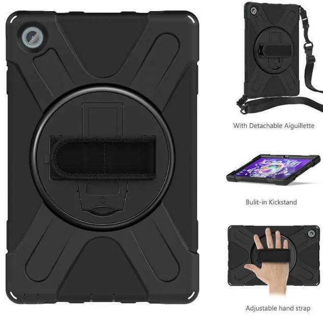 [Multi Function] เคสกันกระแทก เคส Lenovo Tab M10 Gen3 10.1 นิ้ว พร้อมสายสะพาย