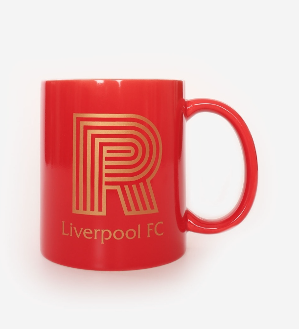 ถ้วยกาแฟลิเวอร์พูล Letter R ของแท้