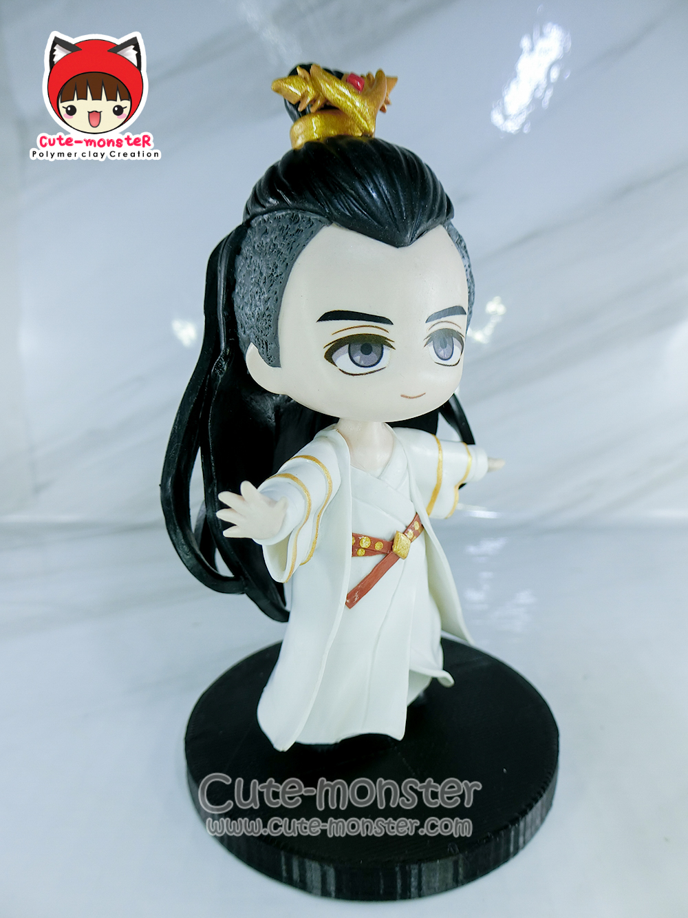 โมเดลดารา ตุ๊กตาดารา ตุ๊กตาดินปั้น ขนาดสูง 4"