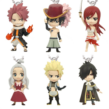 [ขายแยกชิ้น] กาชาปอง Deformed Mini Fairy Tail Part 4 (Gashapon/Gachapon)