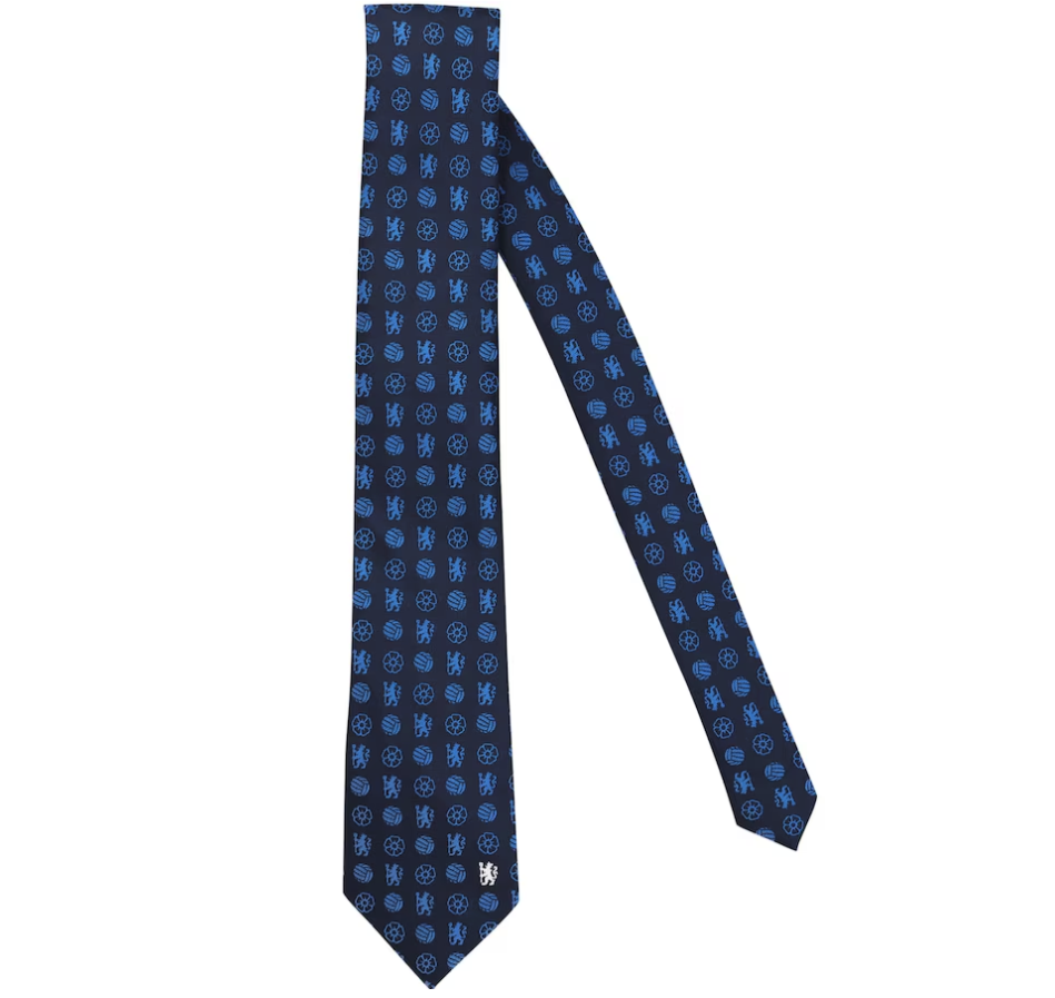 เนคไทที่ระลึกเชลซี Chelsea Club Symbols ของแท้