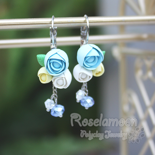 Blue English Rose