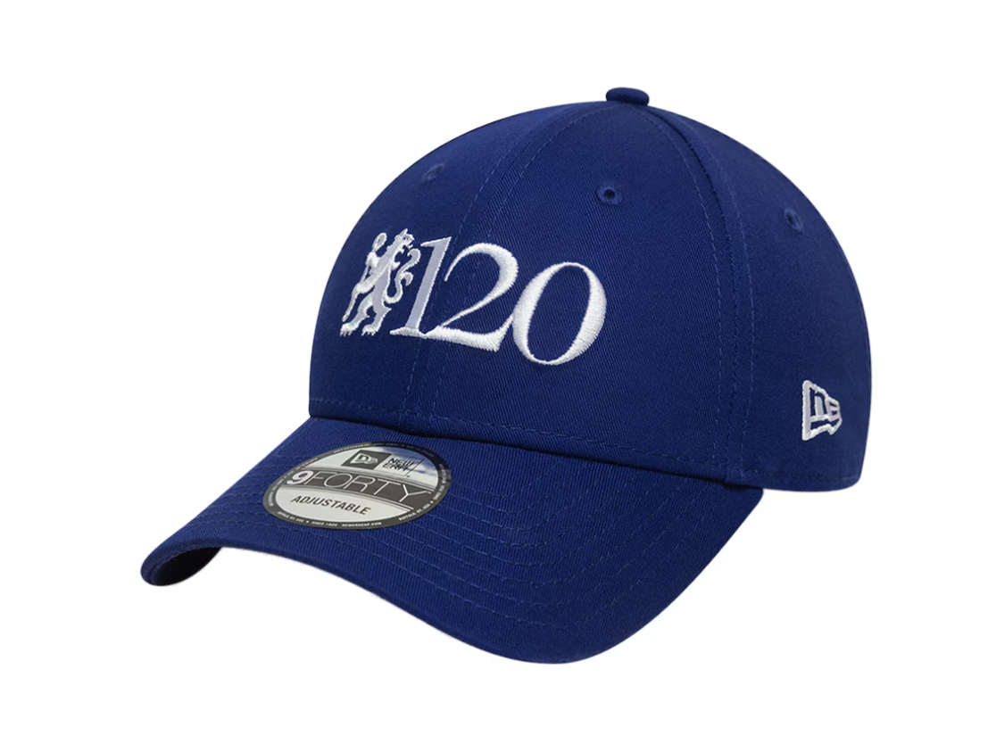 หมวกเชลซี New Era ที่ระลึก 120 ปี 120 Year Anniversary 940 สีน้ำเงินของแท้