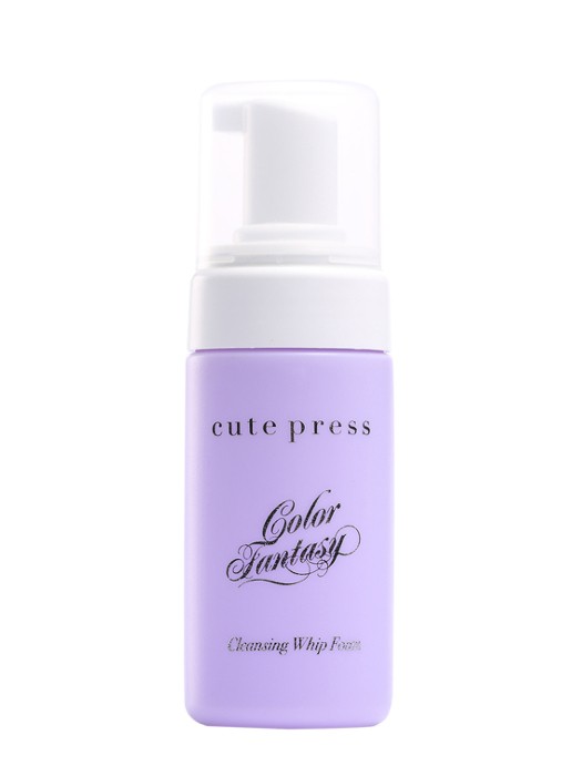 Cute Press Cleansing Whip Foam โฟมเนื้อละเอียดนุ่ม ล้างเมคอัพได้สะอาดล้ำลึก อ่อนโยนต่อผิว ด้วยดอกคาโมมายด์