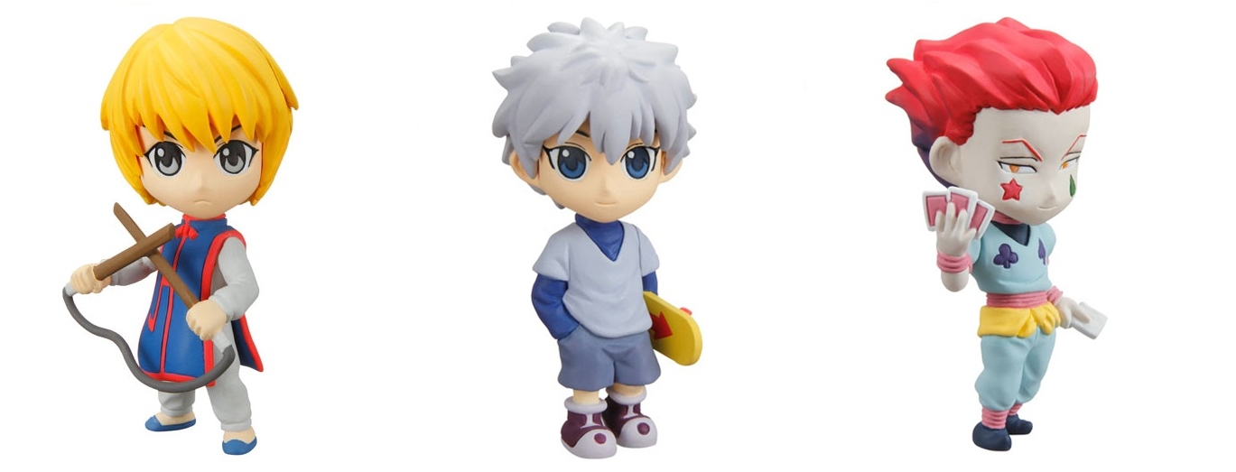 Bandai Hunter x Hunter Petit Colle - Kurapika/ Killua/ Hisoka