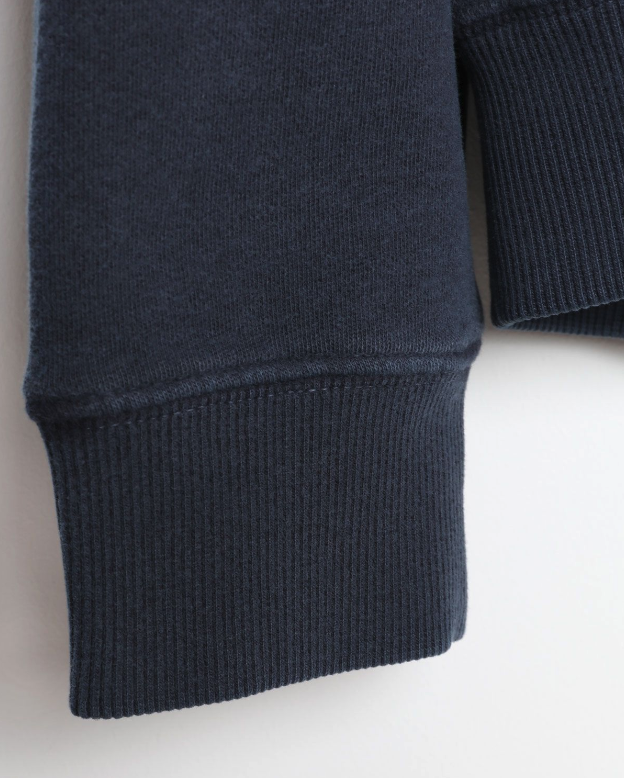 เสื้อฮู้ดลิเวอร์พูล Washed Navy Zip Through ของแท้