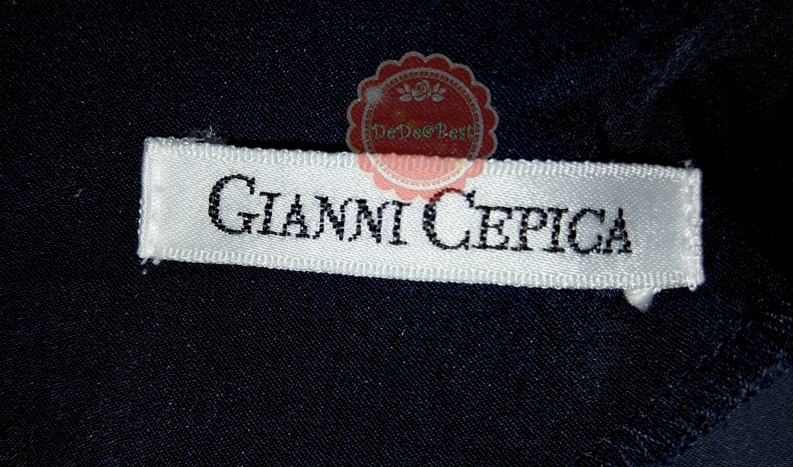 ขายแล้วค่ะT120:Vintage top เสื้อวินเทจสีดำลายผลไม้❤