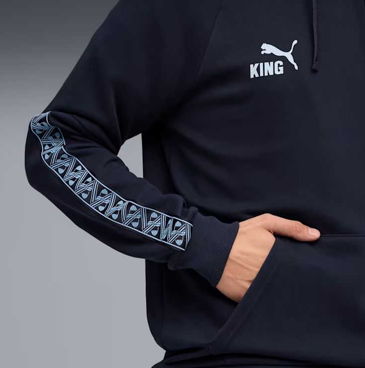 เสื้อฮู้ดแมนเชสเตอร์ ซิตี้ KING Hoodie สีกรมท่าของแท้