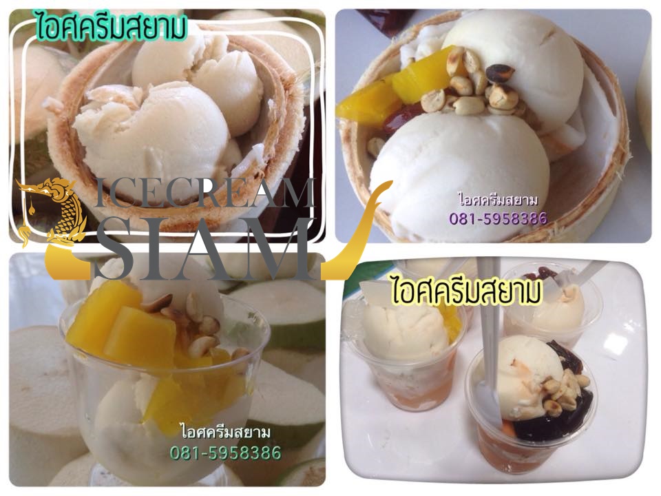 ไอศครีมกะทิสดมะพร้าวอ่อน ขนาด M 15 กก.
