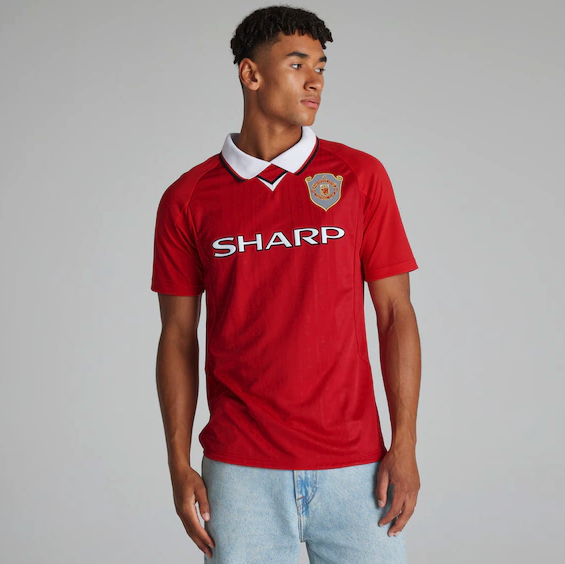 เสื้อแมนเชสเตอร์ ยูไนเต็ดย้อนยุคแชมป์เปี้ยนส์ลีกรอบสุดท้าย 1999 Retro Champions League Final ของแท้