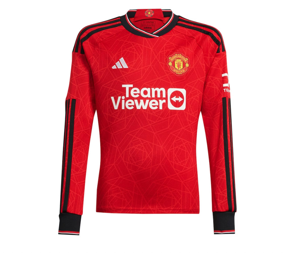 เสื้อแมนเชสเตอร์ ยูไนเต็ด 2023 2024 ทีมเหย้าแขนยาวของแท้