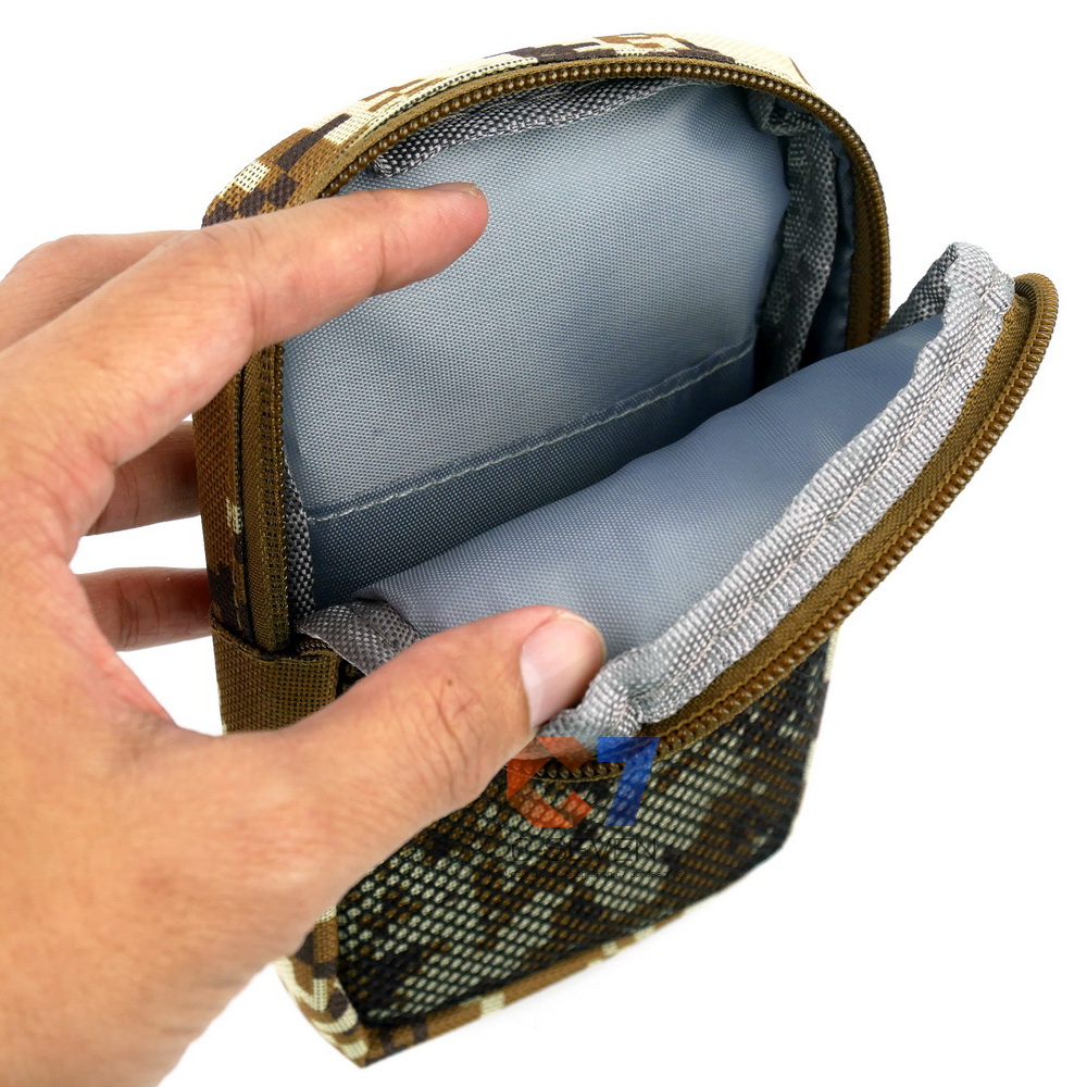 Dakar กระเป๋าคาดเอวใส่มือถือ iPhone ลายพราง