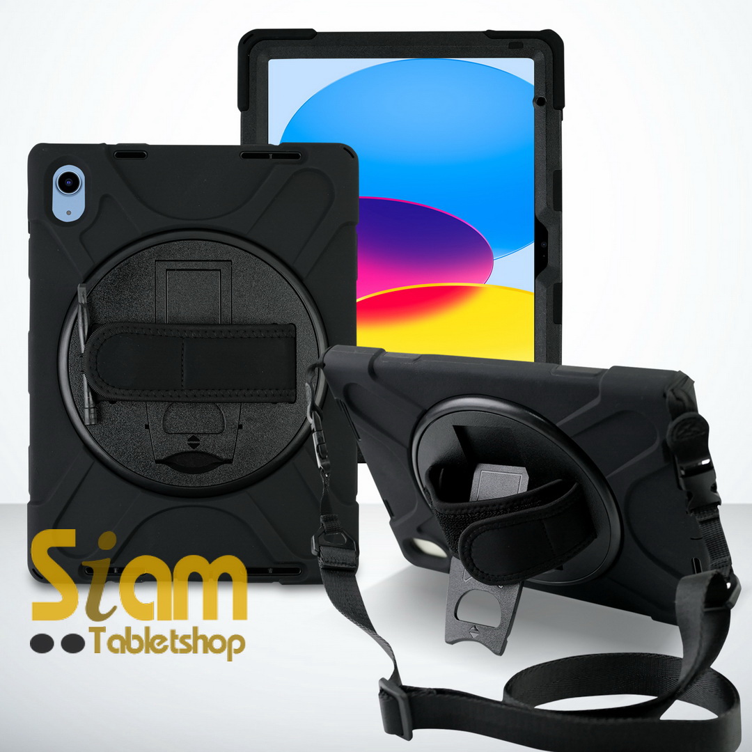 [Multi Function] เคสกันกระแทก เคส iPad 10.9 Gen 10 พร้อมสายสะพาย