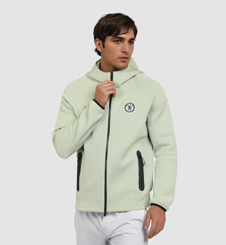 เสื้อแจ็คเก็ตเชลซี Tech Fleece Full Zip ของแท้