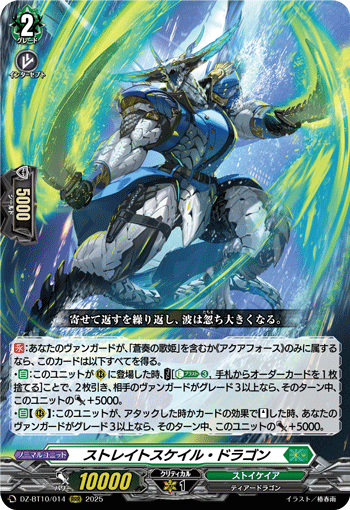DZ-BT10/014 Strait scale dragon RRR