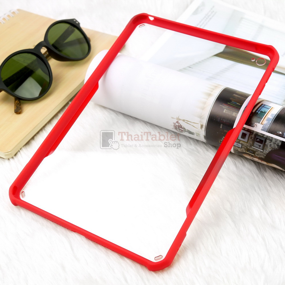 XUNDD: เคส iPad Mini 4 รุ่นขอบสีหลังใส