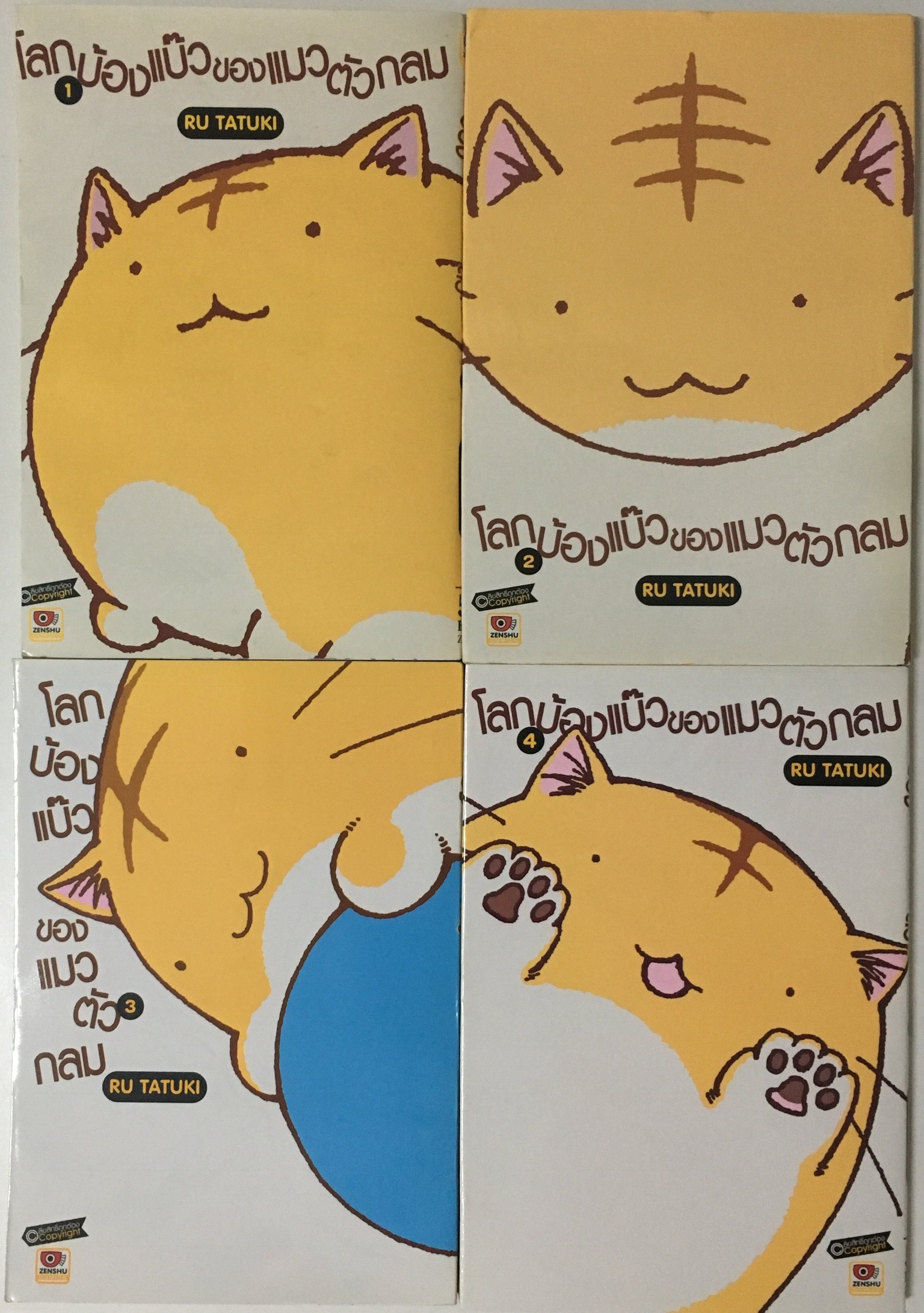 โลกบ้องแบ๊วของแมวตัวกลม เล่ม 1-4