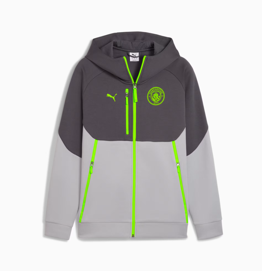 เสื้อฮู้่ดแมนเชสเตอร์ ซิตี้ PUMATECH Full-Zip ของแท้