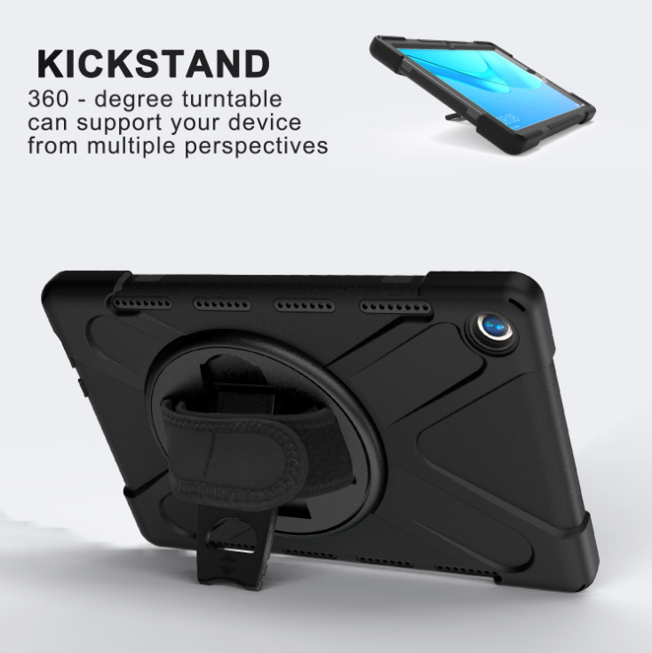 [Multi Function] เคสกันกระแทก เคส Huawei MediaPad M5 Pro 10.8 พร้อมสายสะพาย