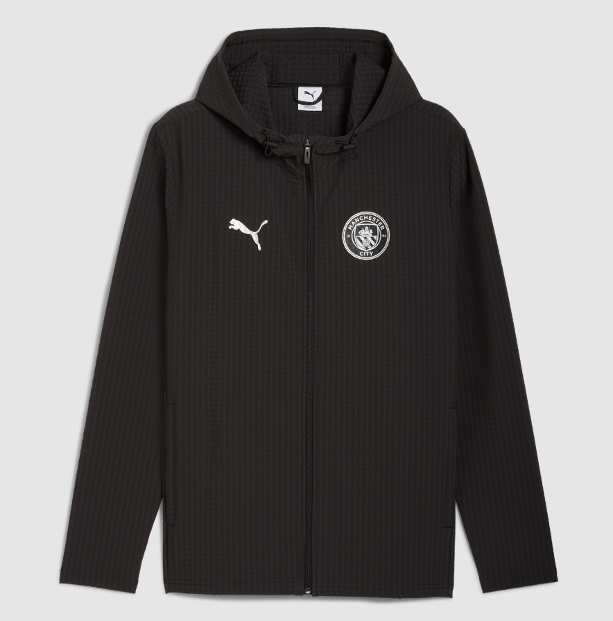 เสื้อแจ็คเก็ตแมนเชสเตอร์ ซิตี้ Training Softshell Jacket สีดำของแท้