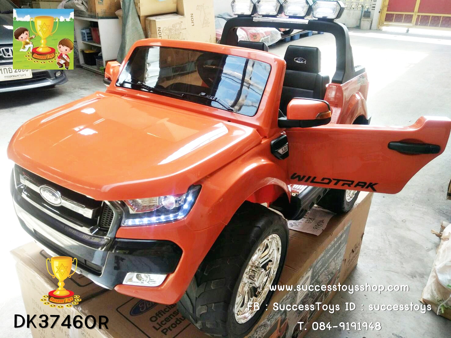 FORD 4W รุ่นใหม่ 4 มอเตอร์ งานลิขสิทธฺ์แท้ มี 4 สี แดง ส้ม ขาว ดำ