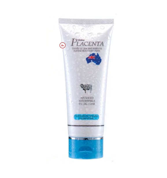 Mistine Placenta Facial Foam โฟมล้างหน้ารกแกะ