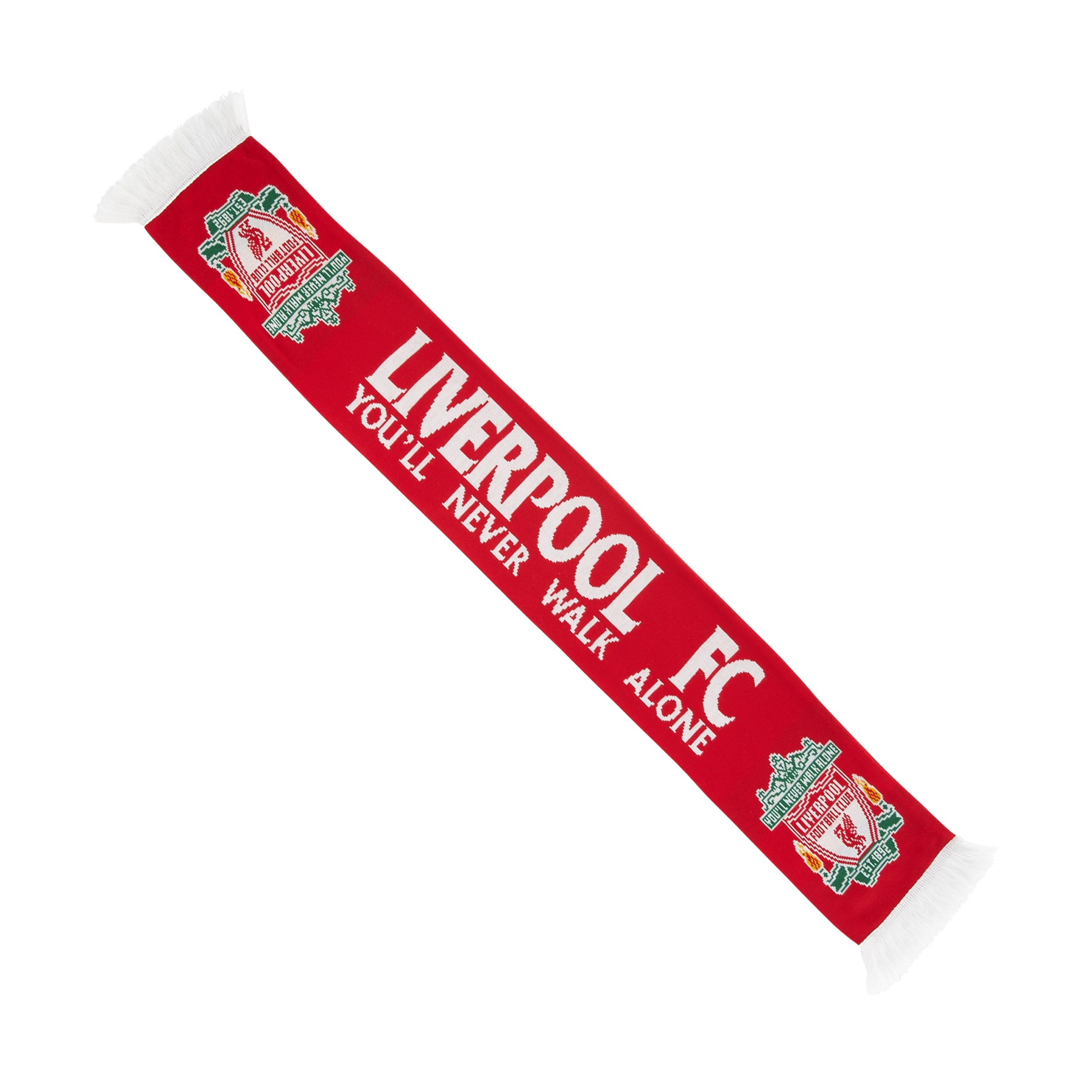 ผ้าพันคอลิเวอร์พูล Red Crest Scarf ของแท้