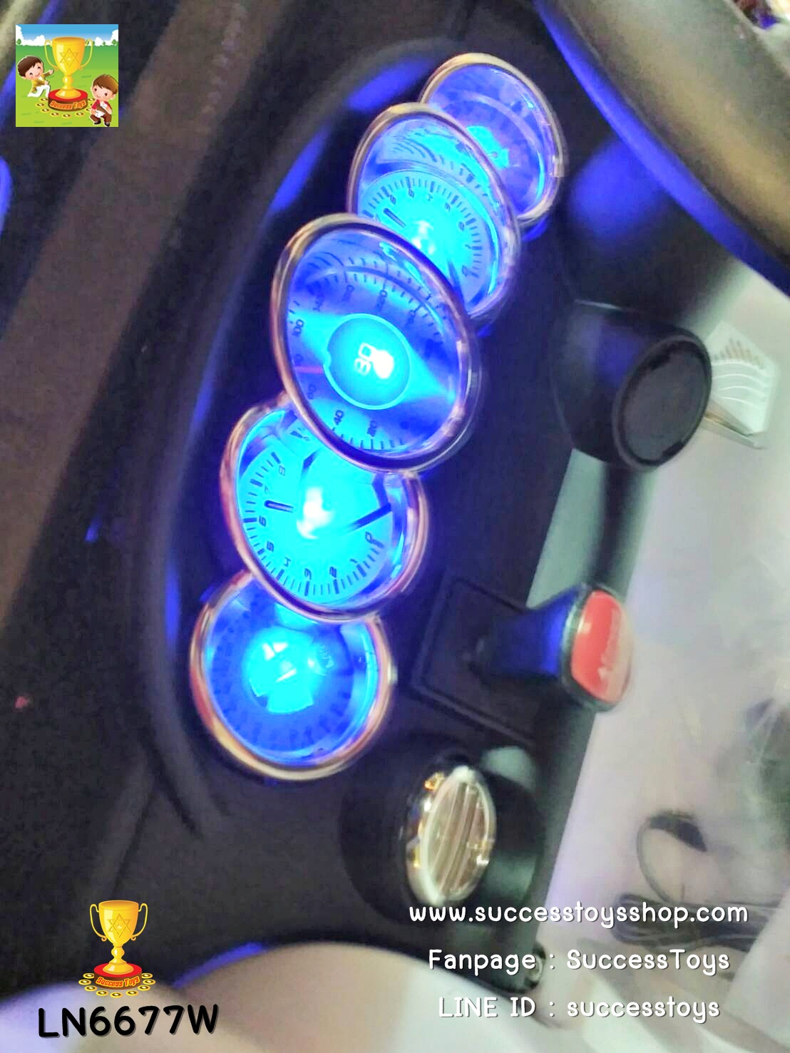 LN6677W รถจิ๊ฟแบตเตอรี่เด็กนั่งไฟฟ้า ยี่ห้อ BMW ซีรีย์5