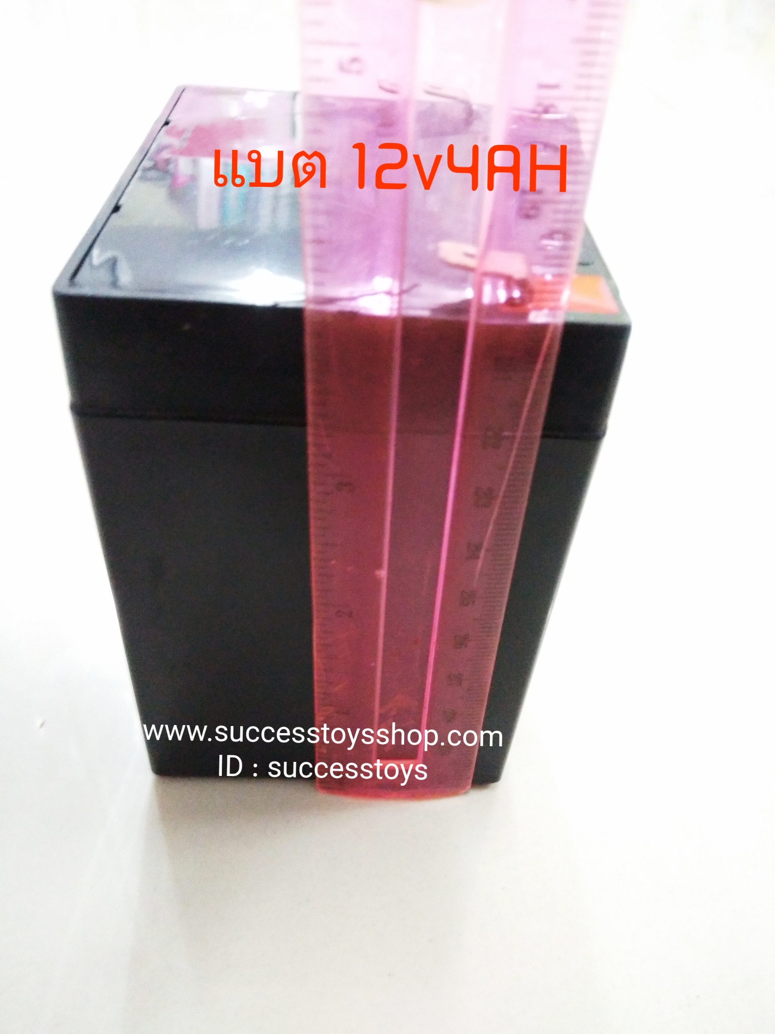 แบตเตอรี่รถเด็กเล่นไฟฟ้า 12V4Ah