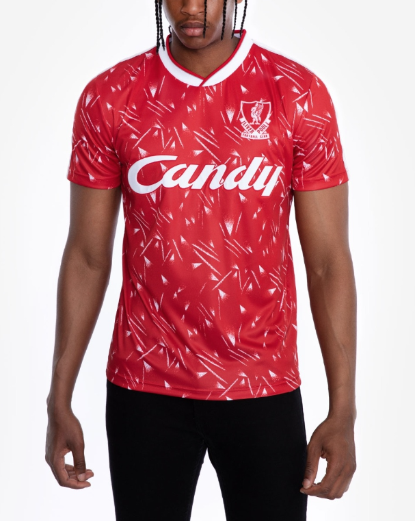 เสื้อลิเวอร์พูลย้อนยุค Retro Candy Home ของแท้