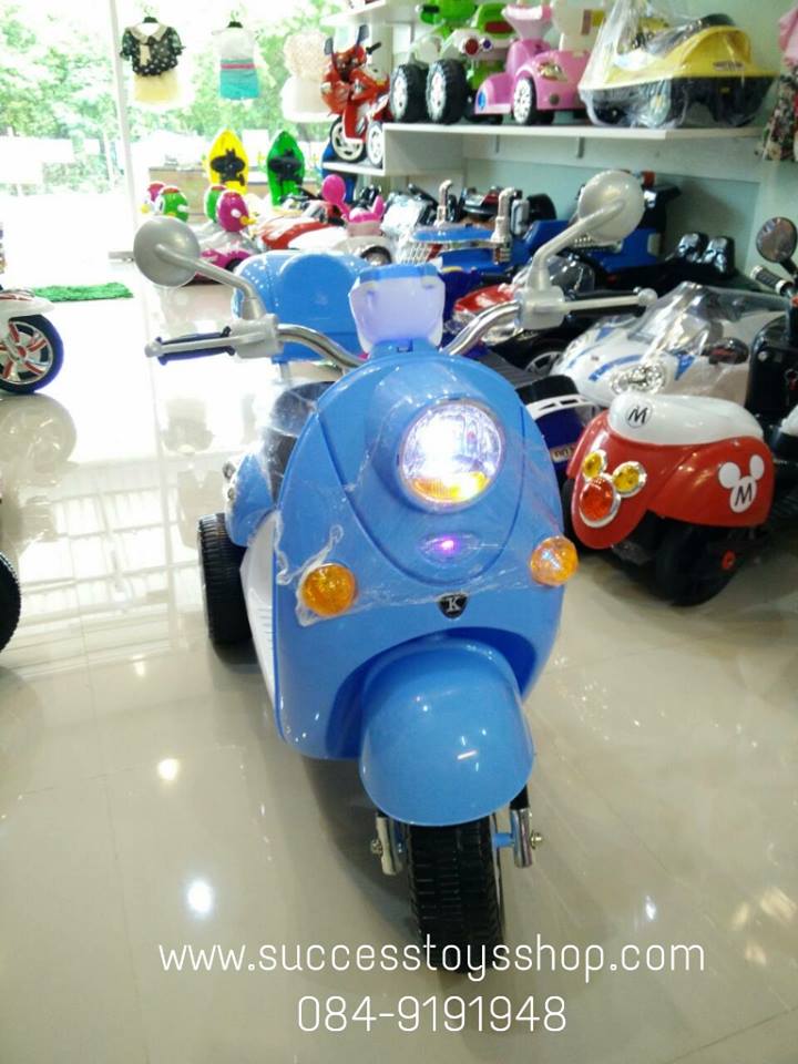 รถมอเตอร์ไซค์ฟีโน่ รุ่น TD3141 สีฟ้า