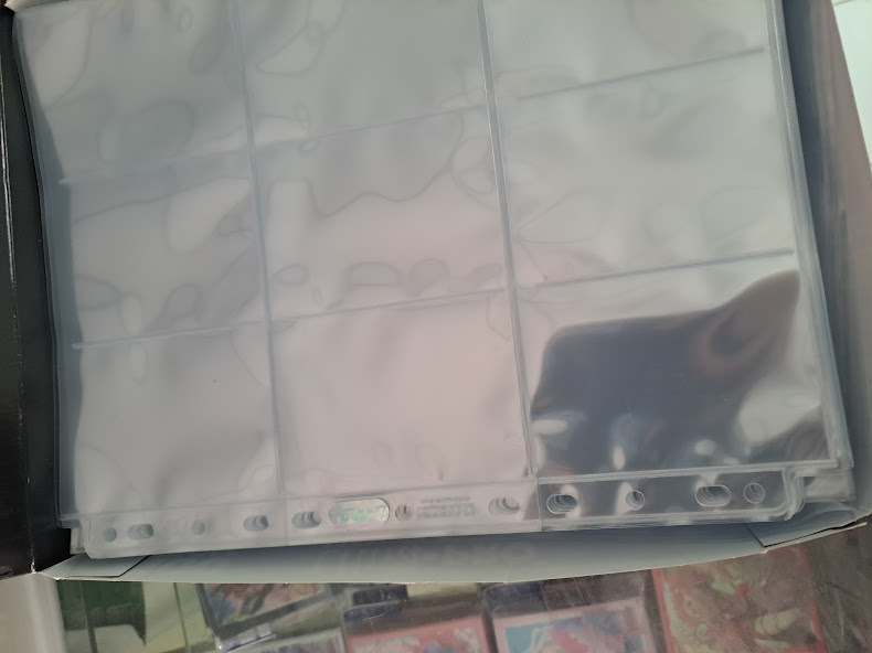 ไส้แฟ้ม ใส่การ์ด ยีห้อ Ultra Pro Platinum Series 9 ช่อง 1 แผ่น