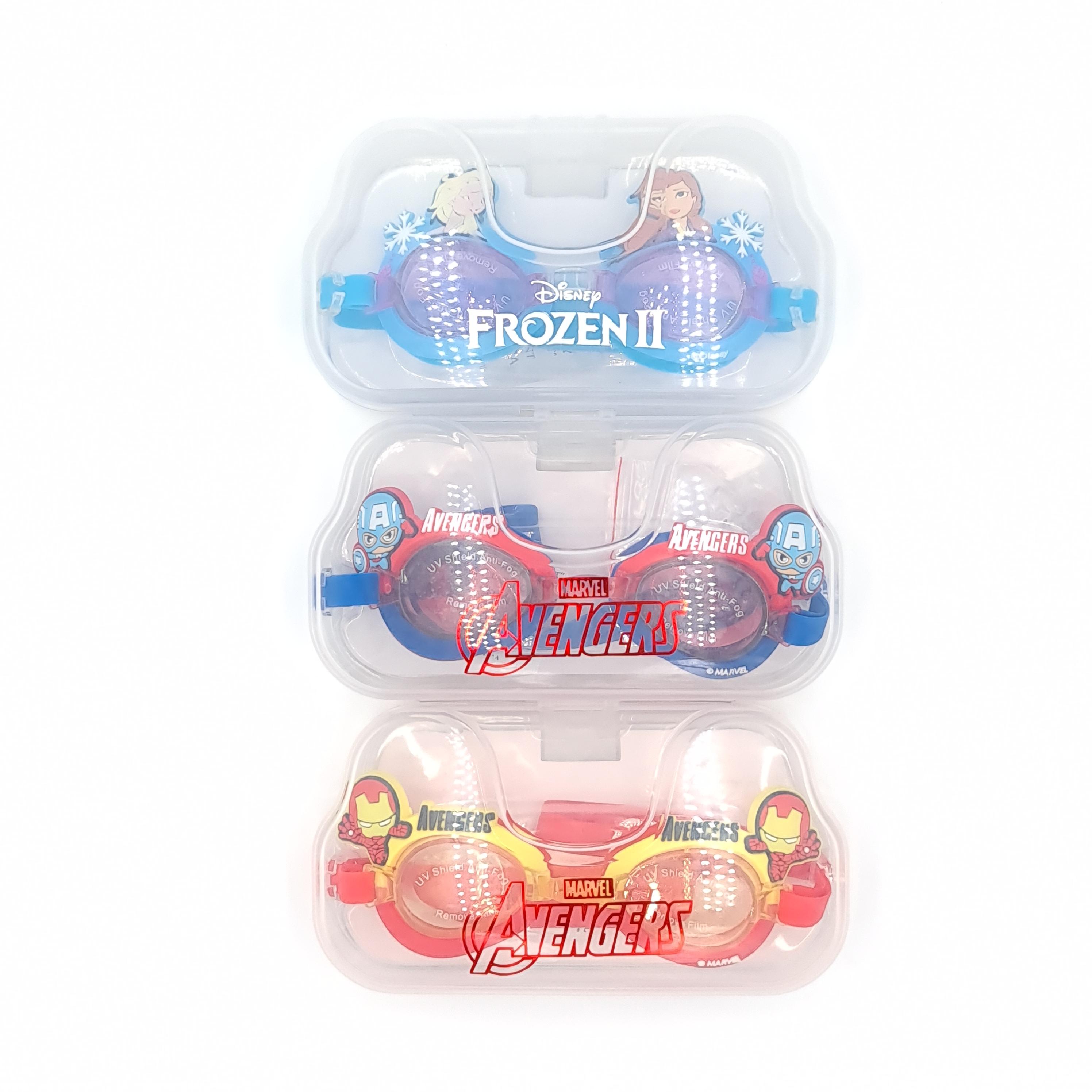 แว่นตาว่ายน้ำเด็ก แถมฟรีกล่องใสเก็บอย่างดี