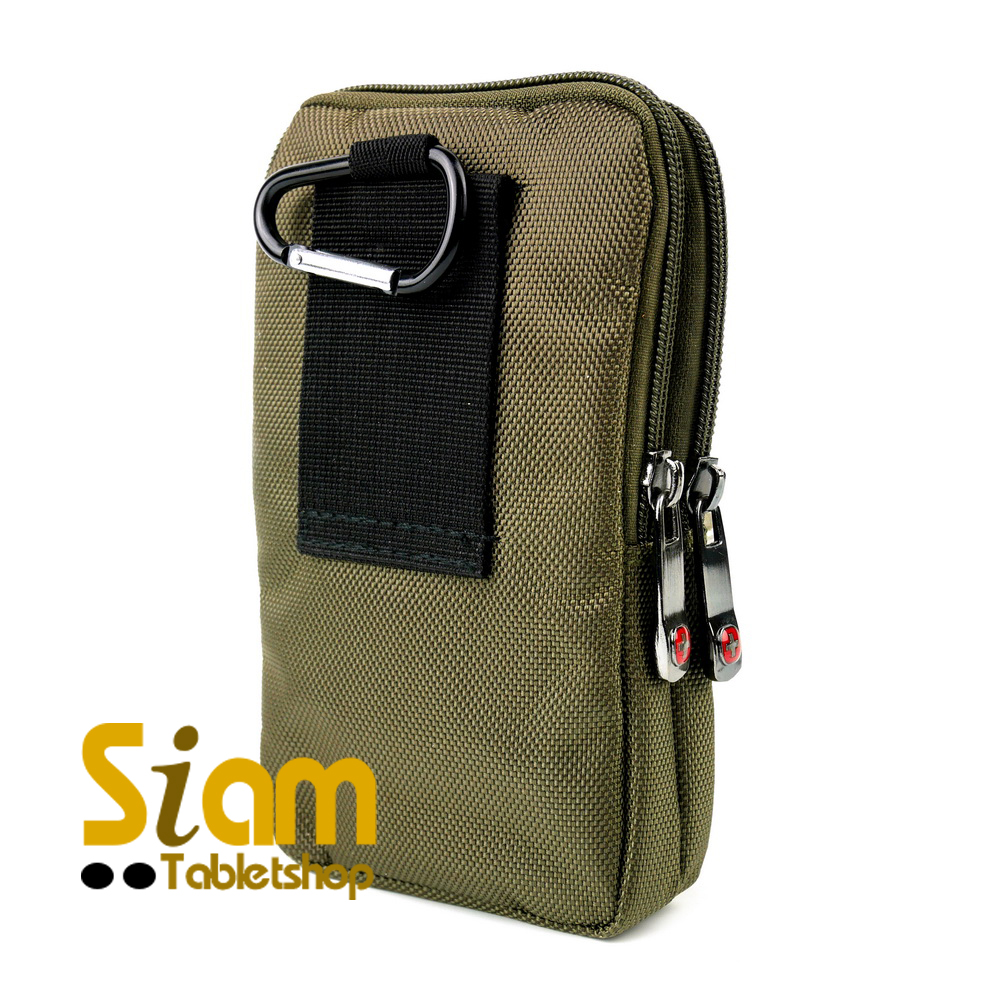 DAKAR กระเป๋าหนังคาดเอว แนวตั้ง ใส่มือถือ (0668)