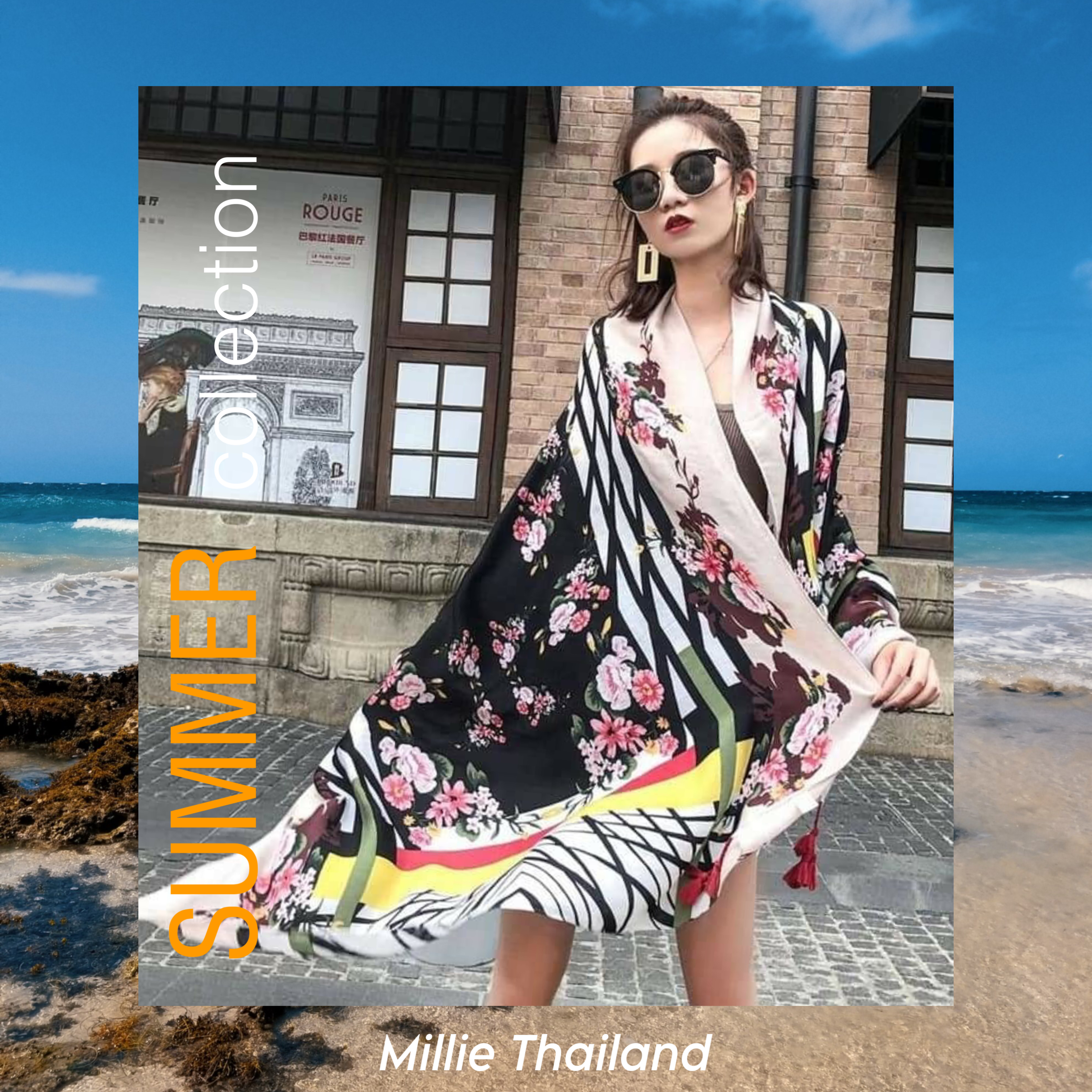 ผ้าพันคอคอตตอน (ผ้านุ่ม)