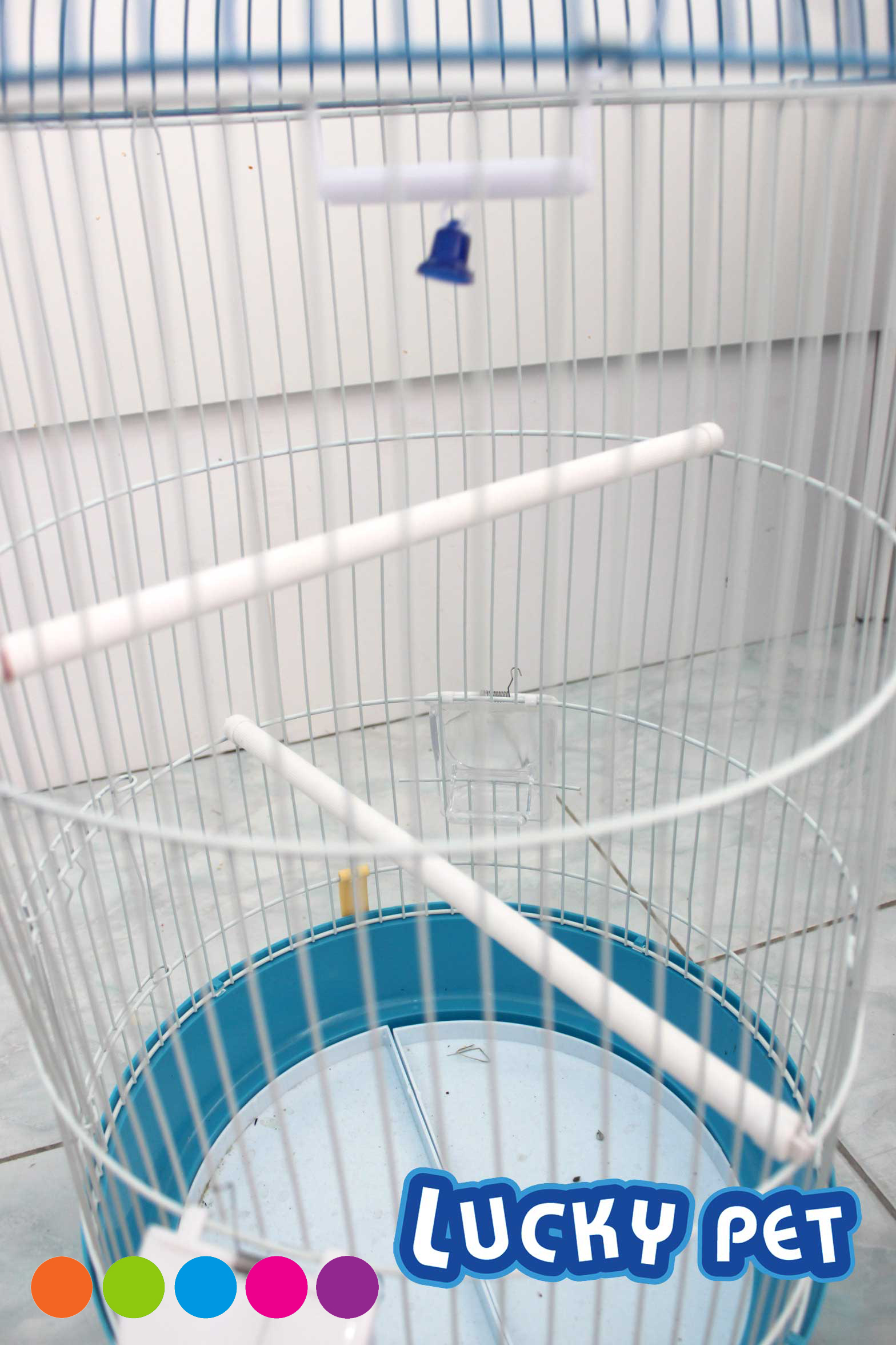 กรงนก (ขนาดกลางยาวทรงกลม 308)