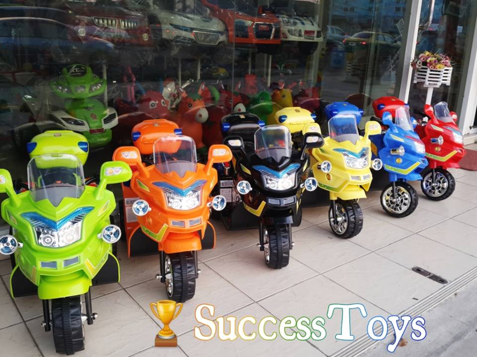 มอเตอร์ไซค์ไฟฟ้า รุ่น LN901 มี 6 สี เขียว ส้ม ดำ เหลือง ฟ้า แดง