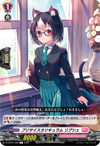D-LBT01/089 Precise curriculum Libuse C