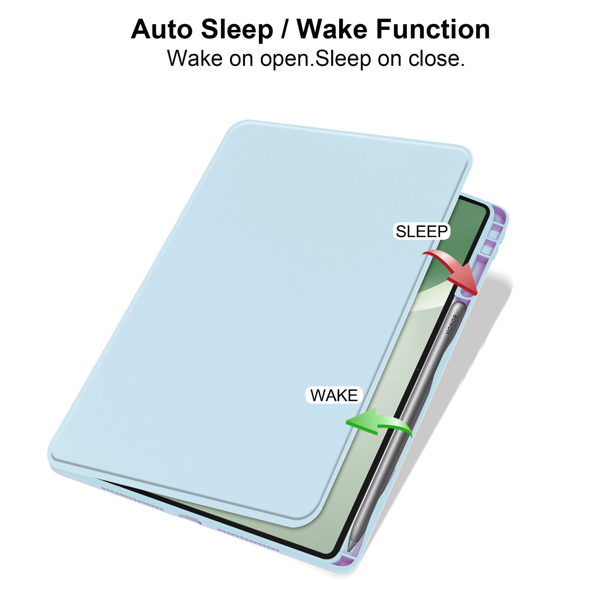 [ หมุน 360 องศา ] เคส สำหรับ Honor Pad 10 12.1 "