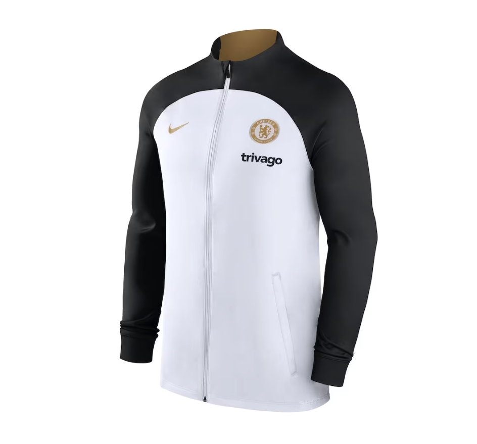 เสื้อแจ็คเก็ตเชลซี Nike Strike Track สปอร์นเซอร์ trivago ของแท้