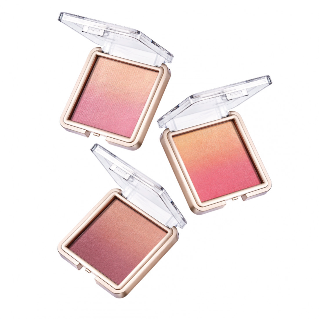 Cute Press Nonstop Beauty Ombre Blush นอนสต็อป บิวตี้ ออมเบร บลัชออนไล่สีโทนเข้มและอ่อนในตลับเดียว จากคิวท์เพรส