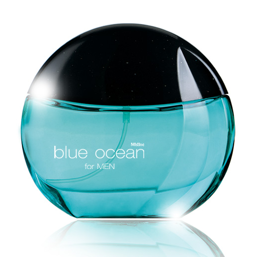 Mistine Blue Ocean Perfume Spray for men มิสทีน บลู โอเชี่ยน กลิ่นหอมแนวกลิ่น ozone สะอาดสดชื่นโทนน้ำทะเลเย็นๆ