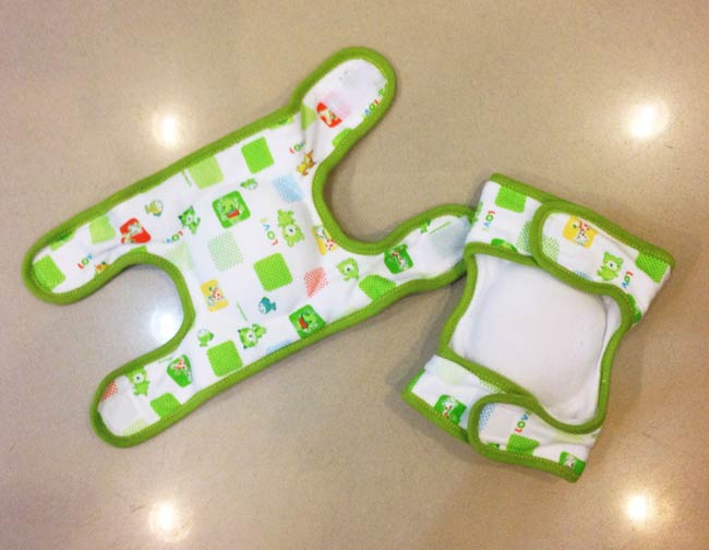 สนับเข่าเด็ก Attoon เสริมใยหนาพิเศษ ปรับขนาดได้