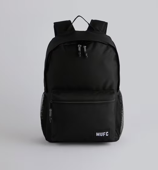 กระเป๋าเป้แมนเชสเตอร์ ยูไนเต็ด MUFC Backpack สีดำของแท้