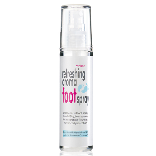 *พร้อมส่ง* Mistine Refreshing Aroma Foot Spray สเปรย์ระงับกลิ่นเท้าและรองเท้า ด้วยน้ำหอมอโรม่า